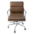 Replica Eames Mid Back Soft Pad Management Desk / Office Chair | Brown