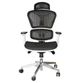 Replica Ergohuman Ergonomic Japanese Mesh Desk / Office Chair | White & Black