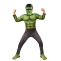 Marvel Hulk Deluxe Avengers 4 Kids/Boys Dress Up Costume Jumpsuit Outfit