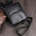 Xuan men only bangalor vertical leather bag full grain leather satchel male original retro design