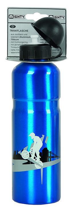 Waterbottle Alloy 750Ml With Blue Prints