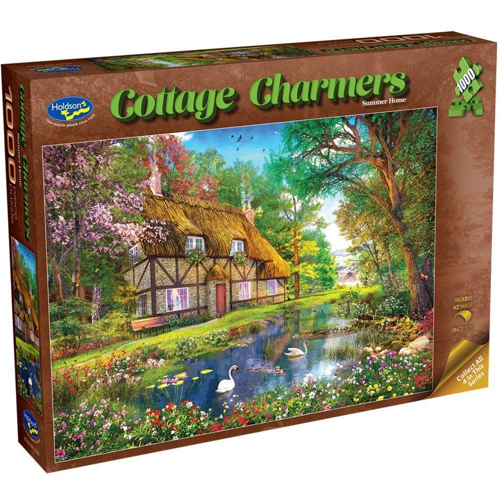 Holdson - Summer Home - Cottage Charmers Jigsaw Puzzle 1000 Pieces