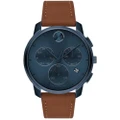 Movado Men's Bold Thin Blue Dial Watch - 3600834