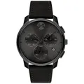 Movado Men's Bold Thin Black Dial Watch - 3600835