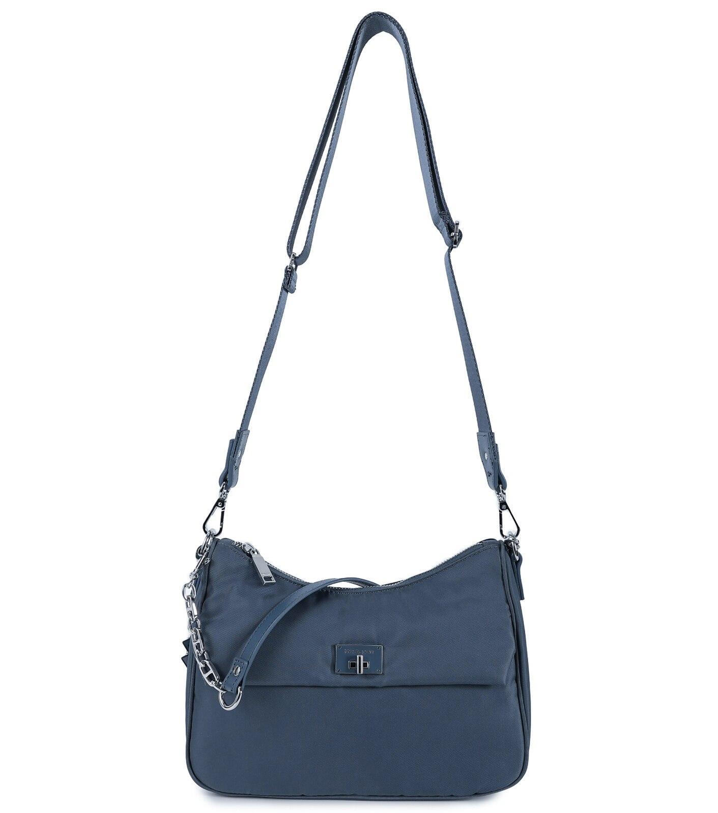 Hedgren Unity Hobo Crossover Bag with RFID - Baltic Blue