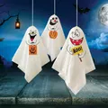 Halloween Spooky Scary Party Pack of 3 Hanging Ghost Decorations Indoor Outdoor