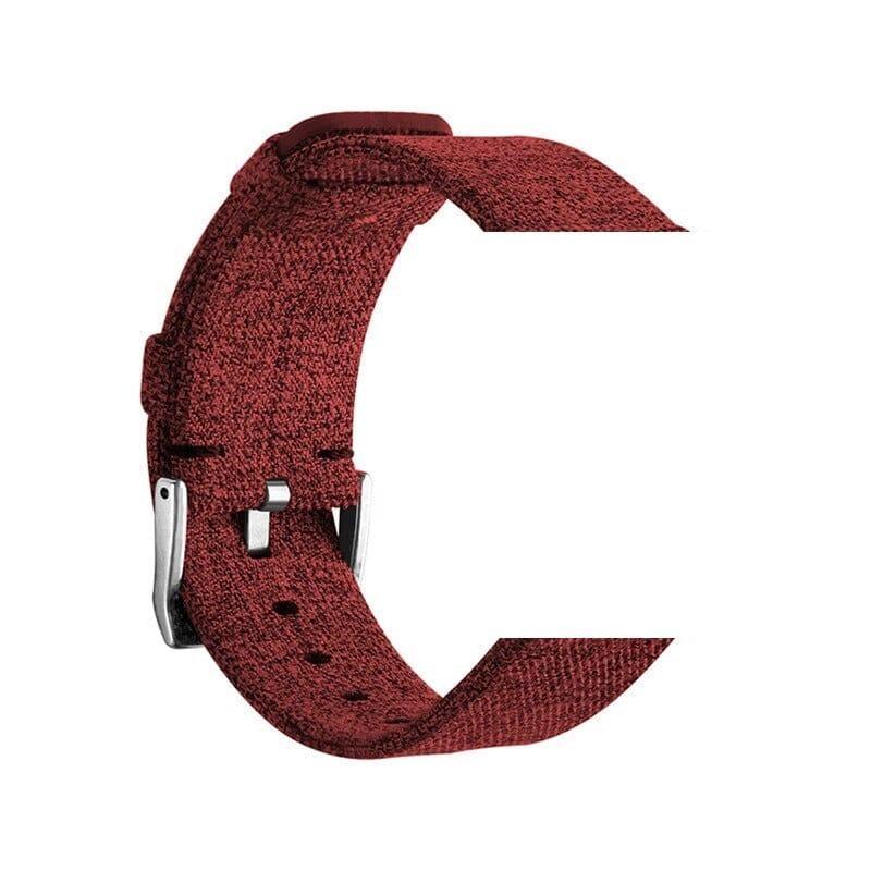 Stylish Canvas Watch Straps Compatible with Garmin Approach S42