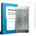 Full Cover Tempered Glass Screen Protector For Sony Xperia XZ Premium-Clear-2 Pcs