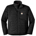 Carhartt Mens Gilliam Light Puffer Jacket Padded Quilted - Black - XL