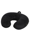 Korjo Memory Foam Travel Pillow - Black