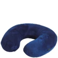 Korjo Memory Foam Travel Pillow - Blue