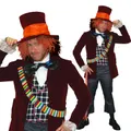 Superior Mad Hatter Costume 9 Piece - Adult