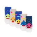 Baby Shark Childrens/Kids Socks (Pack of 5) (Multicoloured) (3 UK Child-5.5 UK Child)