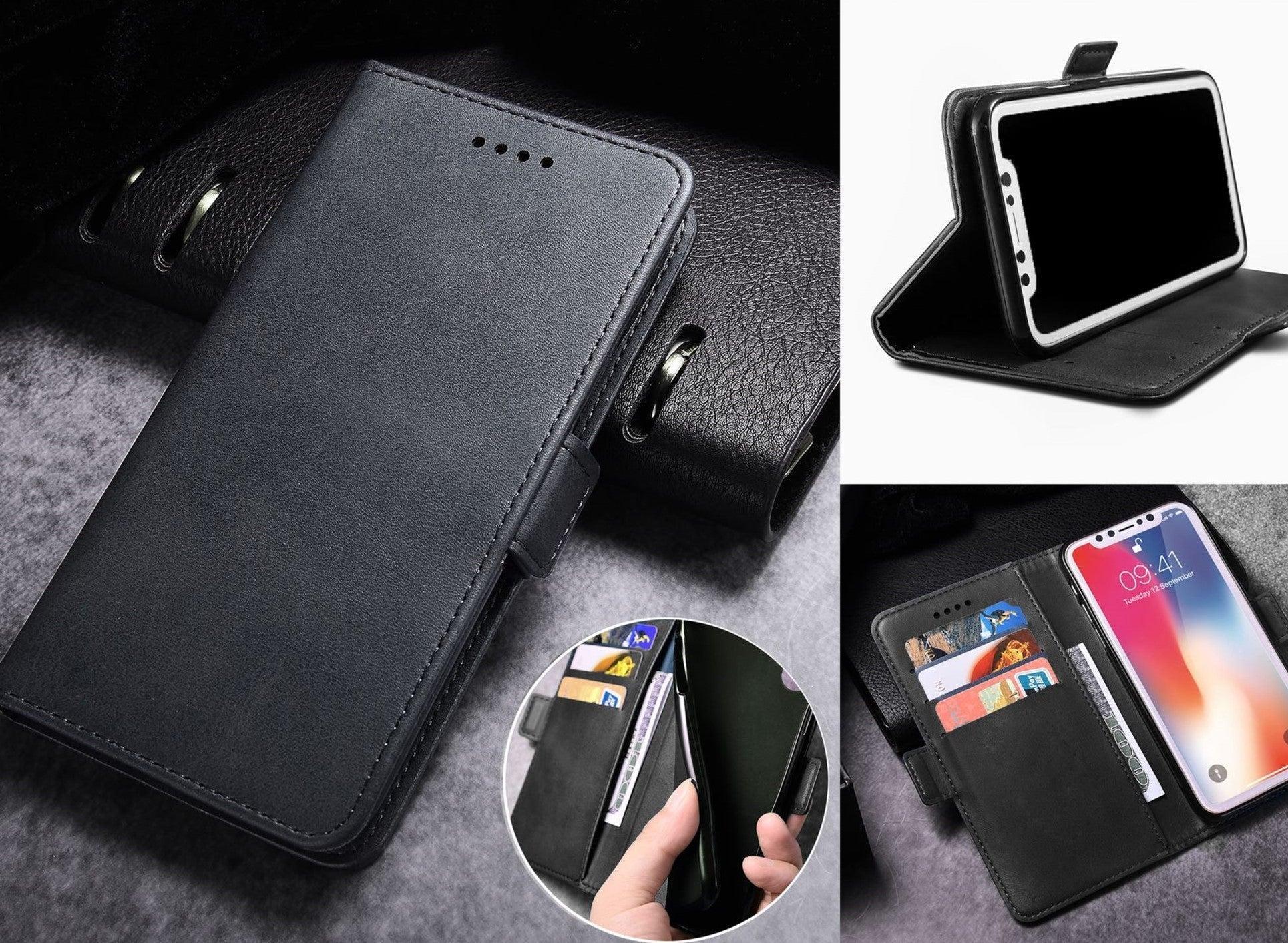 Samsung Galaxy A32 Case 5G Wallet Cover Black