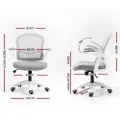 Office furniture Chair Mesh Computer Desk Chairs Mid Back Work Home Study Grey