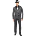 20s Black and White Gangster Mens Costume