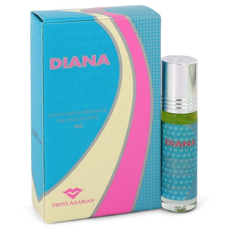 Swiss Arabian Diana Concentrated Perfume Oil Free from Alcohol (Unisex) By Swiss Arabian 6 ml - 0.2 oz Concentrated Perfume Oil Free from Alcohol