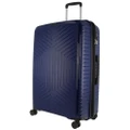 Pierre Cardin 65cm Medium Hard-Shell Suitcase Travel Luggage Bag - Navy