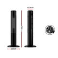 【Sale】Electric Ceramic Tower Heater 3D Flame Oscillating Remote Control 2000W