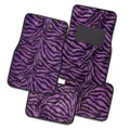 Cocstom CMT Safari Carpet Mat Purple Zebra