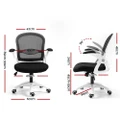 【Sale】Office Chair Mesh Computer Desk Chairs Work Study Gaming Mid Back Black