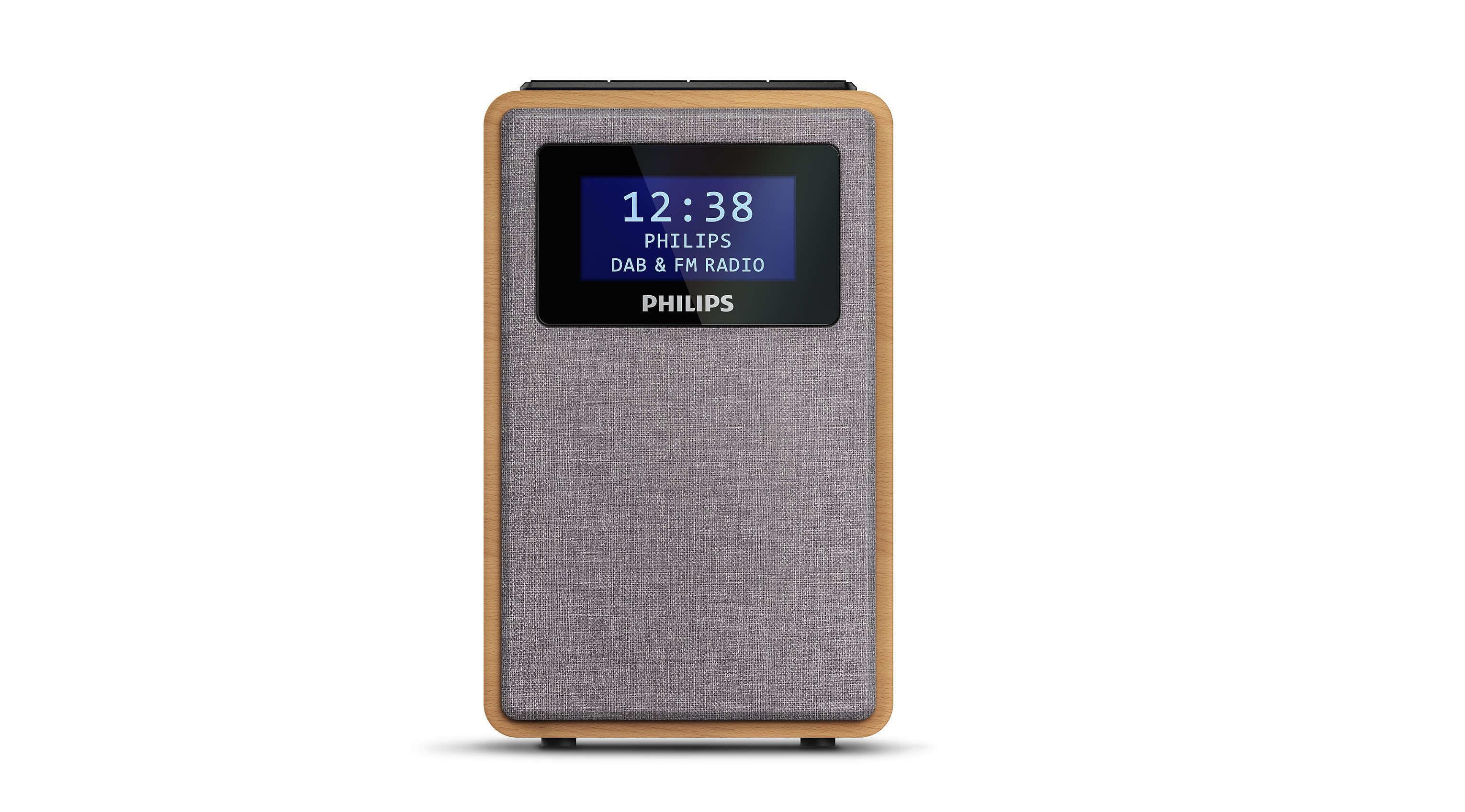 Philips TAR5005 Wooden DAB /FM Radio
