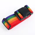 Rainbow Packing Luggage Bag with Luggage Buckle Strap Baggage Belts