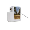 30W Wall Charger Wrap (125mm x 30mm), Paper Leather, St Kilda Palm Walkway