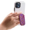 Kickstand Grip AddOn, Universal Phone Holder, Geometric Hex Comb
