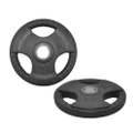 5kg x 2 Rubber Coated Cast Iron Olympic Weight Plate - Commercial Grade