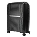 【Sale】Olympus 3PC Astra Luggage Set Hard Shell Suitcase - Obsidian Black