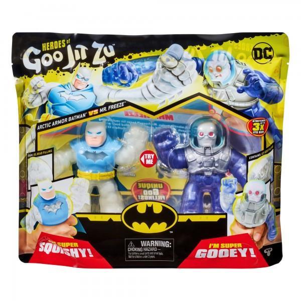 DC Heroes Of Goo Jit Zu - Arctic Armour Batman VS Mr Freeze