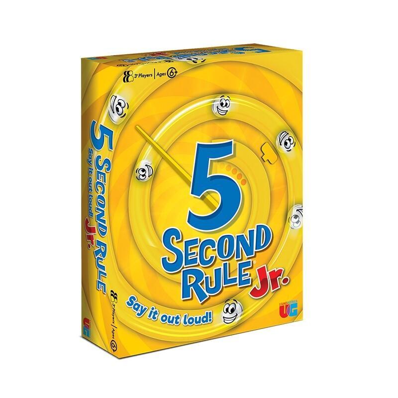 5 Second Rule Jr. Party Interactive Game Kids/Children Fun Educational Toy 6+
