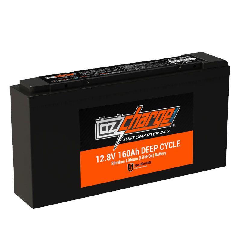 Oz Charge 12V 200Ah Lithium LifePO4 Deep Cycle Battery
