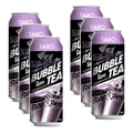 6pc Lotus Peak Canned Bubble Tea Taro Flavour With Tapioca Pearls Drink 490ml
