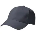 Beechfield Unisex Pro-Style Heavy Brushed Cotton Baseball Cap / Headwear (Graphite Grey) (One Size)