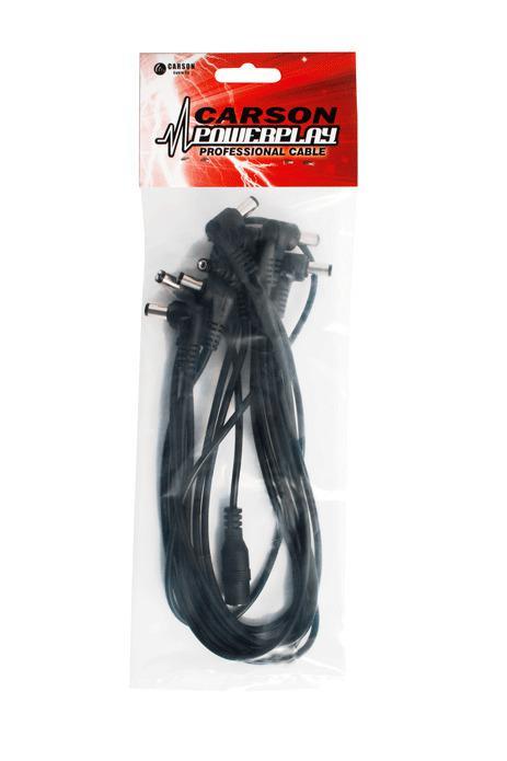 CARSON POWERPLAY - Daisy Chain DC8 Power Cord / Cable / Lead Low Noise
