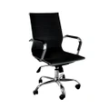 Levede Office Chair Gaming Chairs Executive Mid-Back Computer PU Leather Seat