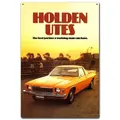 Holden Utes Tin Sign 30x20cm