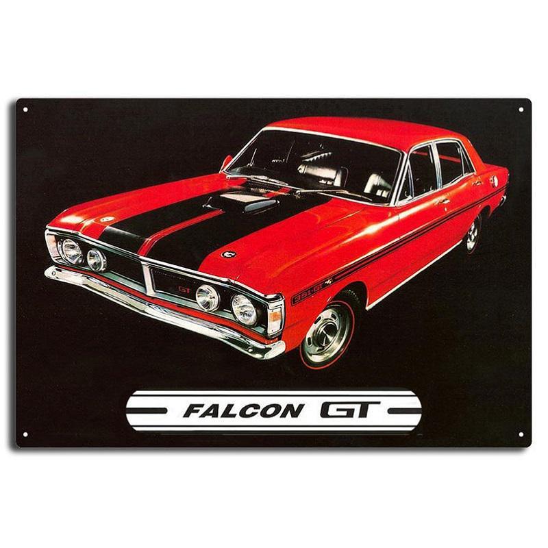 Ford Falcon GT Sign 30x20cm