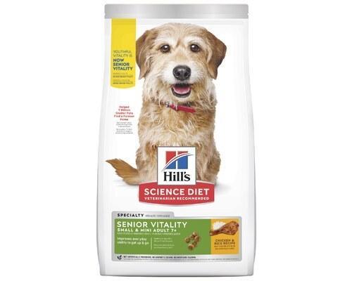 Hill's Science Diet Small & Toy Beed Adult 7+ Youthful Vitality - 1.5kg