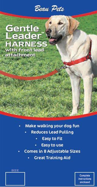 Gentle Leader Petite Black Walking Control Dog Harness (Beau Pets)