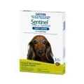 Sentinel Spectrum Small Dogs 4-11 kgs - 3 Pack - Green (Flea & Worm Tablets)