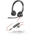 Poly Blackwire 3325 USB Headset UC - Stereo - 3.5MM - USB-A - Corded - by