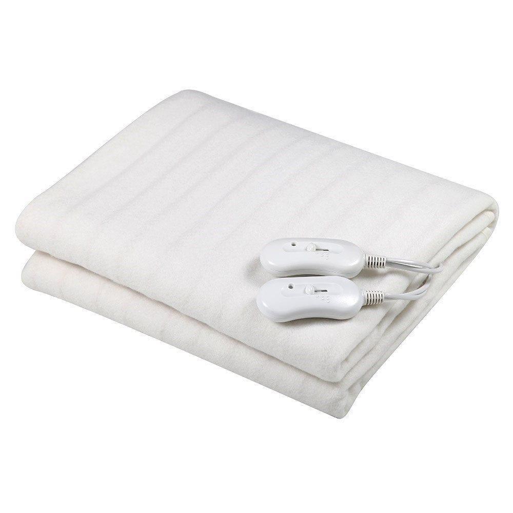 Heller Fitted Electric Blanket with Detachable Controllers