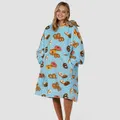 Bambury: Hooded Blanket - Sweet As (One Size Fits Most)