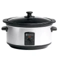 Russell Hobbs 4443BSS Electric 3.5L Slow Cooker Pot/Ceramic Bowl Stainless Steel