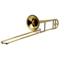 Harmonics Bb Slide Trombone Trumpet for Beginners Students with Luxury Wooden Case