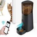 Advwin Automatic Pet Feeder 1080P HD Camera With Wifi APP Control 6L (Black)