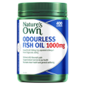 Natures Own Odourless Fish Oil 1000mg 400 Capsules